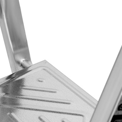 Стремянка, 4 ступени, алюминиевая, Сибртех