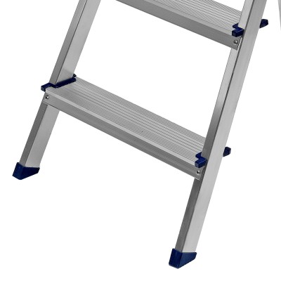 Стремянка, 4 ступени, алюминиевая, Сибртех