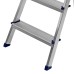 Стремянка, 4 ступени, алюминиевая, Сибртех