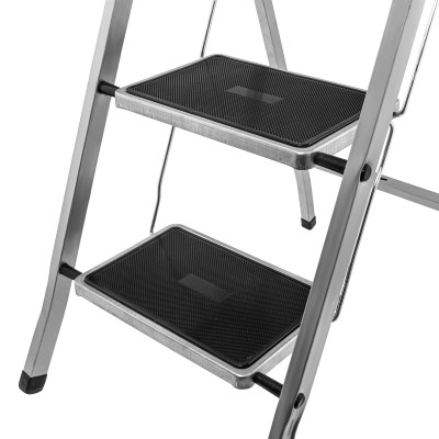 Стремянка 3 ступени, с полимерными ковриками, Сибртех