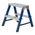 Стремянка двусторонняя 2 ступени, стальная, Сибртех