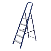 Стремянка, 5 ступеней, стальная, Сибртех