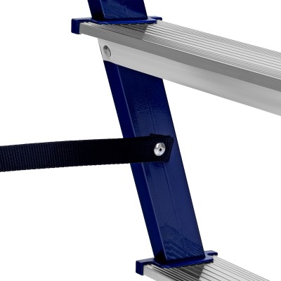 Стремянка двусторонняя 4 ступени, стальная, Сибртех Стремянка двусторонняя 4 ступени, стальная, Сибртех