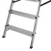 Стремянка, 7 ступеней, алюминиевая, Сибртех