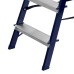 Стремянка двусторонняя 4 ступени, стальная, Сибртех Стремянка двусторонняя 4 ступени, стальная, Сибртех