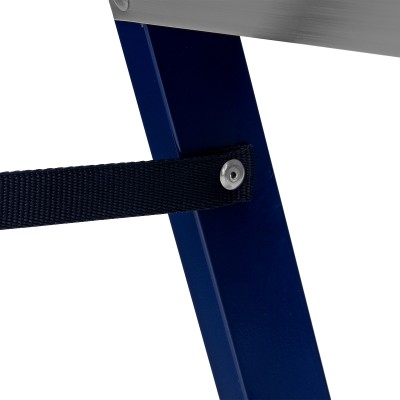 Стремянка двусторонняя 5 ступеней, стальная, Сибртех