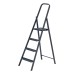 Стремянка 4 ступени, компактная, стальная Сибртех