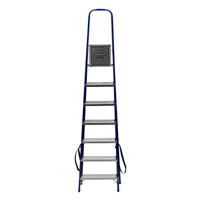 Стремянка, 7 ступеней, стальная, Сибртех