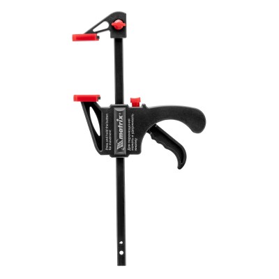 Струбцина универсальная F-образная, 150 х 265 х 45 мм, пластмассовый корпус Matrix Струбцина универсальная F-образная, 150 х 265 х 45 мм, пластмассовый корпус Matrix