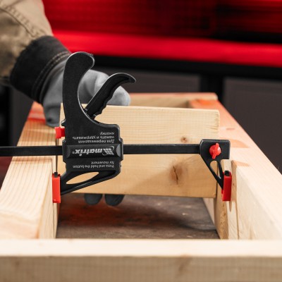 Струбцина универсальная F-образная, 150 х 265 х 45 мм, пластмассовый корпус Matrix Струбцина универсальная F-образная, 150 х 265 х 45 мм, пластмассовый корпус Matrix