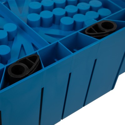 Стусло пластиковое, 310 x 120 мм, 6 углов для запила Сибртех Стусло пластиковое, 310 x 120 мм, 6 углов для запила Сибртех