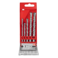 Набор сверл по бетону, 4-5-6-8-10 мм, пластиковый кейс, Matrix