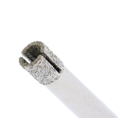 Сверло по стеклу и керамической плитке, 8 х 55 мм, цилиндрический хвостовик Сибртех Сверло по стеклу и керамической плитке, 8 х 55 мм, цилиндрический хвостовик Сибртех