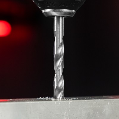 Набор сверл по металлу, 1-10 мм (через 0.5 мм) HSS 19 шт, металлическая коробка, цилиндрический хвостовик Matrix