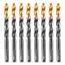 Сверло по металлу, 9 мм, HSS-Tin, Golden Tip, 8 шт. Denzel