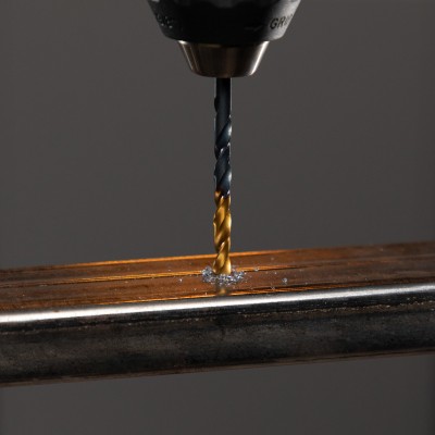 Сверло по металлу, 4,8 мм, HSS-Tin, Golden Tip, 10 шт. Denzel Сверло по металлу, 4,8 мм, HSS-Tin, Golden Tip, 10 шт. Denzel