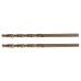 Сверло по металлу, 2,5 мм, HSS Co-8%, 2 шт.// Denzel