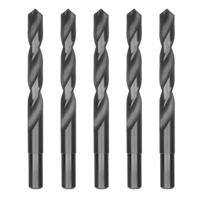 Сверло по металлу, 14 мм, полированное, HSS, 5 шт, цилиндрический хвостовик Matrix