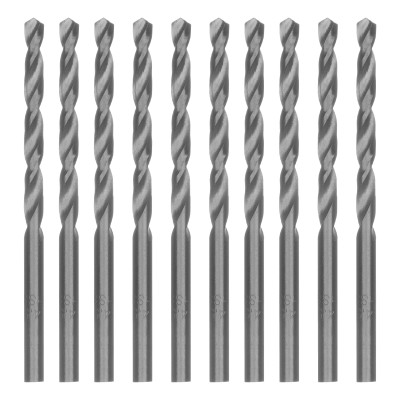 Сверло по металлу, 4.5 мм, полированное, HSS, 10 шт, цилиндрический хвостовик Matrix Сверло по металлу, 4.5 мм, полированное, HSS, 10 шт, цилиндрический хвостовик Matrix