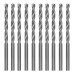 Сверло по металлу, 4.5 мм, полированное, HSS, 10 шт, цилиндрический хвостовик Matrix