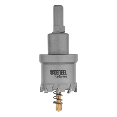 Коронка по металлу твердосплавная, 35 мм Denzel