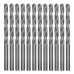 Сверло по металлу, 7 мм, полированное, HSS, 10 шт, цилиндрический хвостовик Matrix