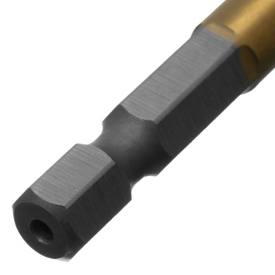 Зенковка конусная под М5, HSS, по металлу, 6-гранный хвостовик Denzel