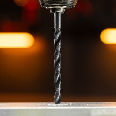 Набор сверл по металлу, 1-10 мм, (через 0.5 мм) HSS 19 шт, пластиковый бокс, цилиндрический хвостовиковик Sparta