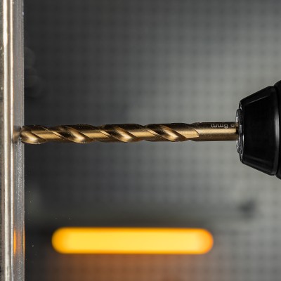 Сверло по металлу, 8 мм, HSS Co-8%// Denzel Сверло по металлу, 8 мм, HSS Co-8%// Denzel