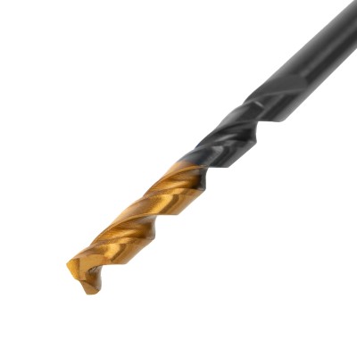 Сверло по металлу, 3,5 мм, HSS-Tin, Golden Tip, 10 шт. Denzel Сверло по металлу, 3,5 мм, HSS-Tin, Golden Tip, 10 шт. Denzel