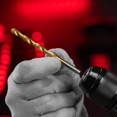 Набор нитридтитан. сверл по металлу, 1.5-6.5 мм (через 0.5 мм+3.2мм 4.8 мм) НSS 13 шт Matrix Набор нитридтитан. сверл по металлу, 1.5-6.5 мм (через 0.5 мм+3.2мм 4.8 мм) НSS 13 шт Matrix