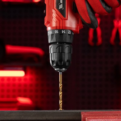 Сверло по металлу, 4.8 мм, HSS, нитридтитановое покрытие, цилиндрический хвостовик Matrix