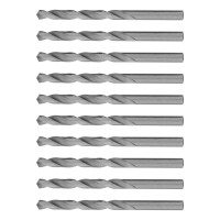 Сверло по металлу, 8 мм, полированное, HSS, 10 шт, цилиндрический хвостовик Matrix