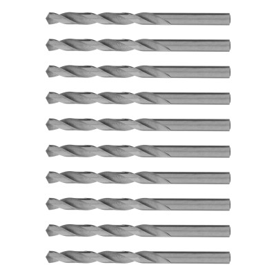 Сверло по металлу, 8 мм, полированное, HSS, 10 шт, цилиндрический хвостовик Matrix