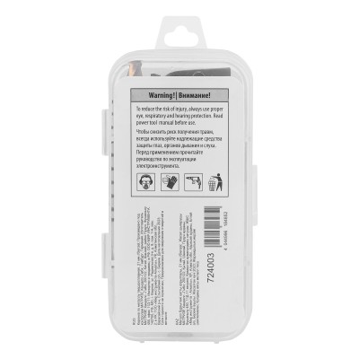 Коронка по металлу твердосплавная, 21 мм Denzel