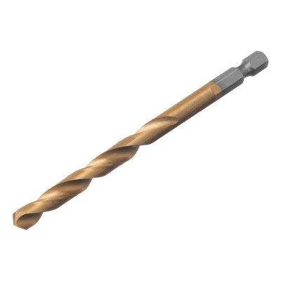 Сверло по металлу, 7 мм, HSS, нитридтитановое покрытие, шестигранный хвостовик Matrix Сверло по металлу, 7 мм, HSS, нитридтитановое покрытие, шестигранный хвостовик Matrix