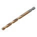 Сверло по металлу, 7 мм, HSS, нитридтитановое покрытие, шестигранный хвостовик Matrix