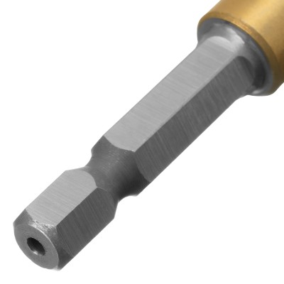 Зенковка конусная под М10, HSS, по металлу, 6-гранный хвостовик Denzel Зенковка конусная под М10, HSS, по металлу, 6-гранный хвостовик Denzel