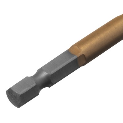 Сверло по металлу, 7 мм, HSS, нитридтитановое покрытие, шестигранный хвостовик Matrix