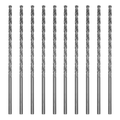 Сверло по металлу, 4 х 119 мм, полированное, удл, HSS, 10 шт, цилиндрический хвостовик Matrix Сверло по металлу, 4 х 119 мм, полированное, удл, HSS, 10 шт, цилиндрический хвостовик Matrix