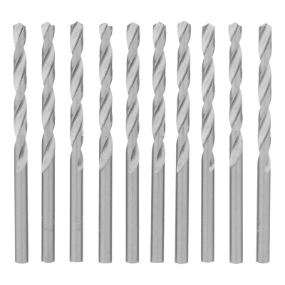 Сверло по металлу, 5.5 мм, полированное, HSS, 10 шт, цилиндрический хвостовик Matrix Сверло по металлу, 5.5 мм, полированное, HSS, 10 шт, цилиндрический хвостовик Matrix
