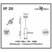 357692 PORT NT18 103 белый Светильник трековый однофазный трехжильный IP20 LED 3000K 12W 160-265V ARUM Novotech