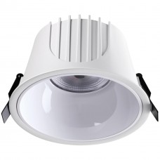 358702 SPOT NT21 251 белый Светильник встраиваемый светодиодный IP20 LED 4000К 40W 100-265V KNOF Novotech