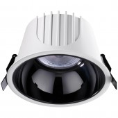 358703 SPOT NT21 251 белый/черный Светильник встраиваемый светодиодный IP20 LED 4000К 40W 100-265V KNOF