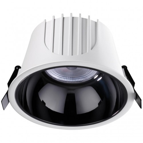 358703 SPOT NT21 251 белый/черный Светильник встраиваемый светодиодный IP20 LED 4000К 40W 100-265V KNOF Novotech