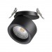 358783 SPOT NT21 241 черный Светильник встраиваемый светодиодный IP20 LED 25W 4000K 2200Лм 100-265V GRODA Novotech