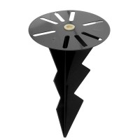 ДГ-03 Держатель грунтовый для ландшафтных светильников-столбиков, черный 51814 ДГ-03 Держатель грунтовый для ландшафтных светильников-столбиков, черный 51814