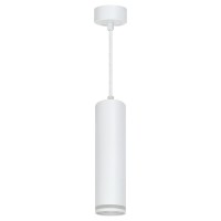 Светильник потолочный Feron ML1708 Barrel LUNA на подвесе MR16 35W 230V, белый 55*280 48083