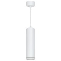 Светильник потолочный Feron ML1708 Barrel LUNA на подвесе MR16 35W 230V, белый 55*200 48081