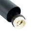 Светильник потолочный Feron ML1038 Barrel levitation на подвесе MR11 35W 230V, черный 40*250 51932